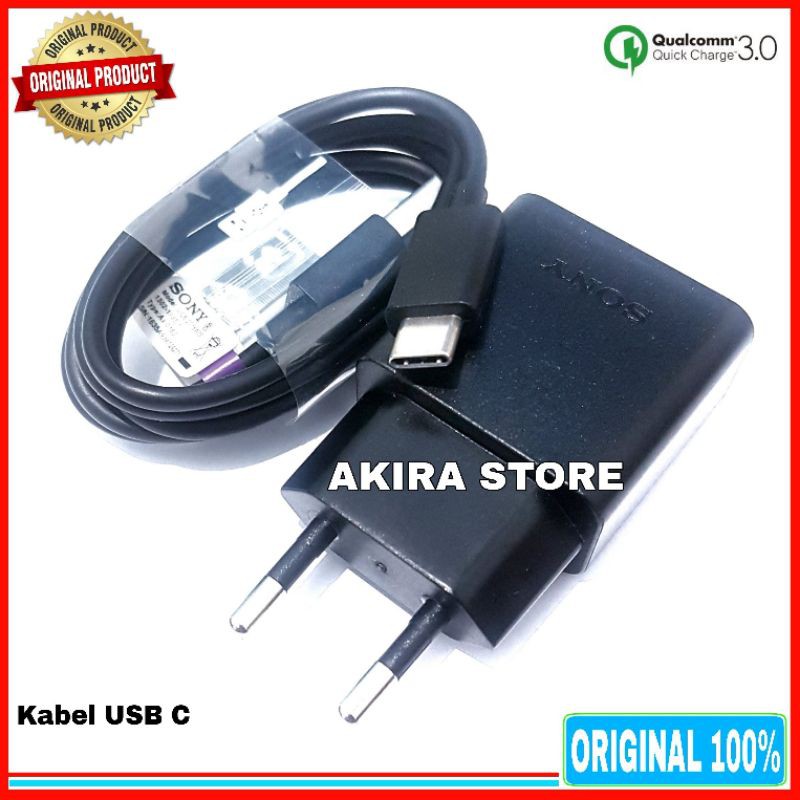 Charger Casan Sony Xperia USB C Original 100% Fast Charging Type C UCH 12