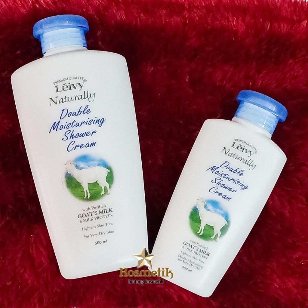 Leivy Naturally double moisturising shower cream