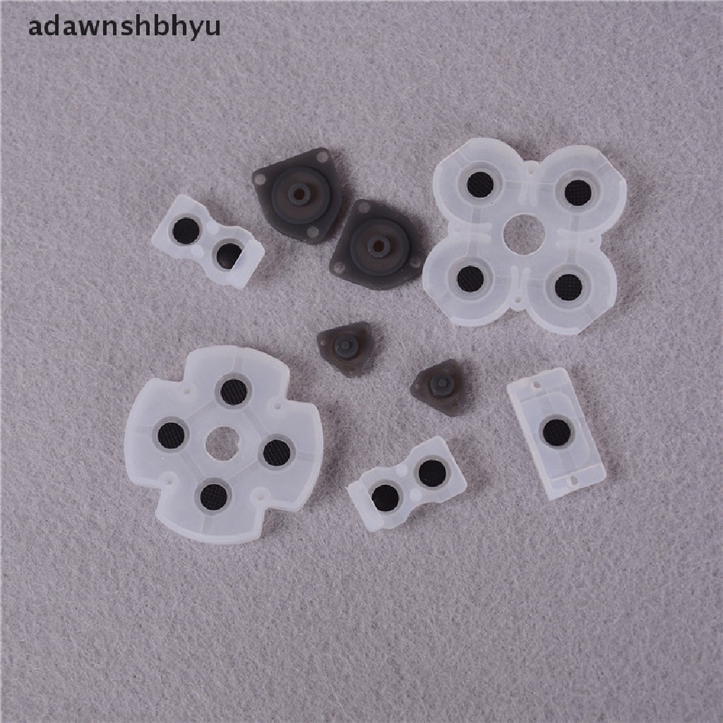 Adawnshbhyu 9Pcs/set Controller Pengganti D-Pad Karet Konduktif Untuk Controller PS4