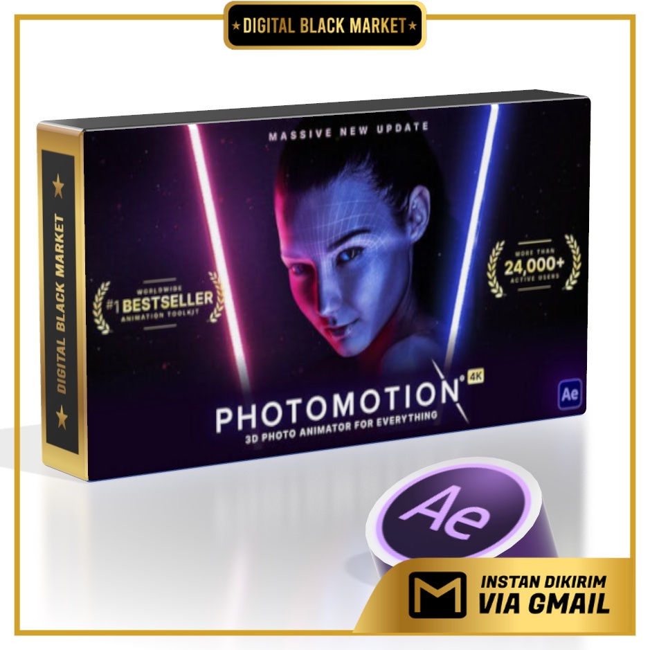 Photomotion - 3D Photo Animator (6 in 1) - After Effects Project Files