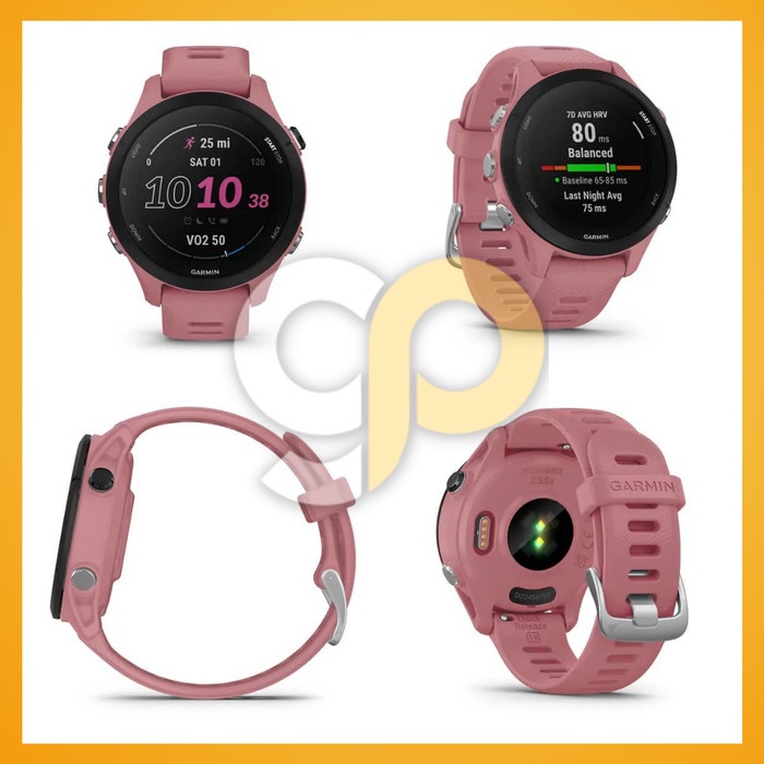 Garmin Forerunner 255s Non Music Light Pink fr255s - Garansi TAM 2Th