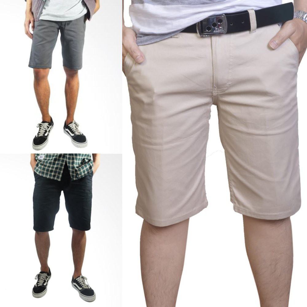BARU YANG LAGI HITS Celana  Chino  Pendek  Pria Army Loreng  