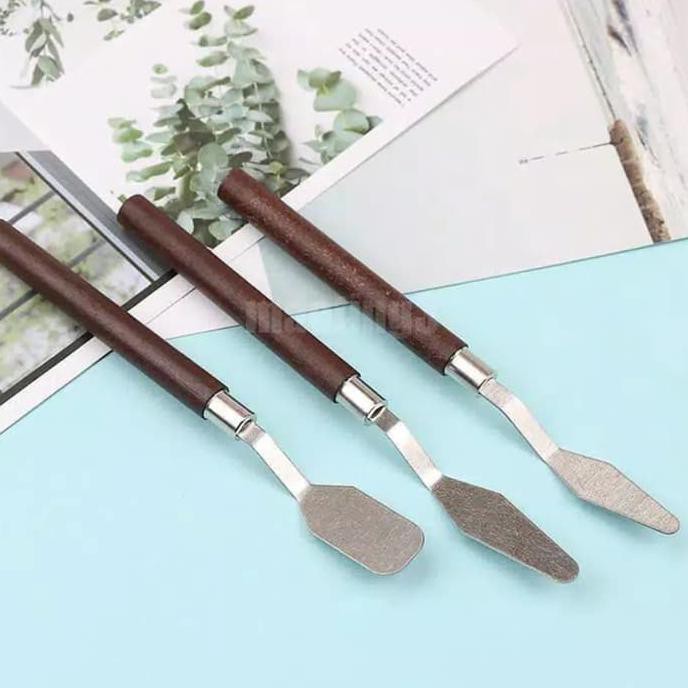 

(READY COD) Pisau Palet Painting Spatula set / Pisau Lukis BERMUTU