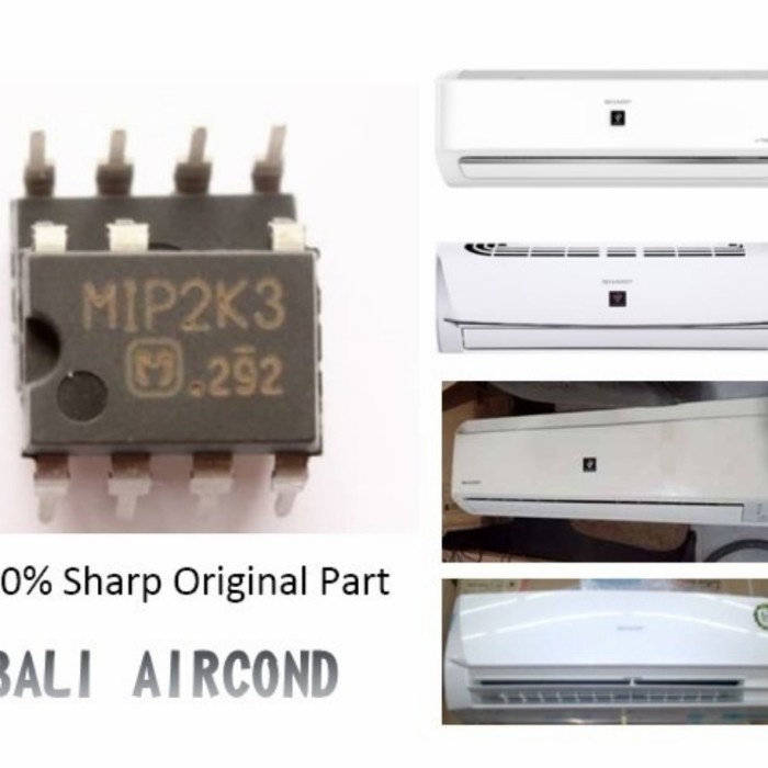 Ic Sharp R32 R410 Ic Modul Pcb Ac Sharp Mip2k3 original sharp R32 R410