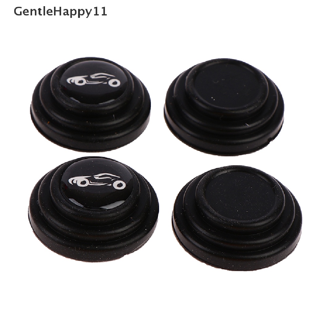 Gentlehappy 4Pcs / Set Buffer Pier Peredam Suara Pintu Mobil Universal