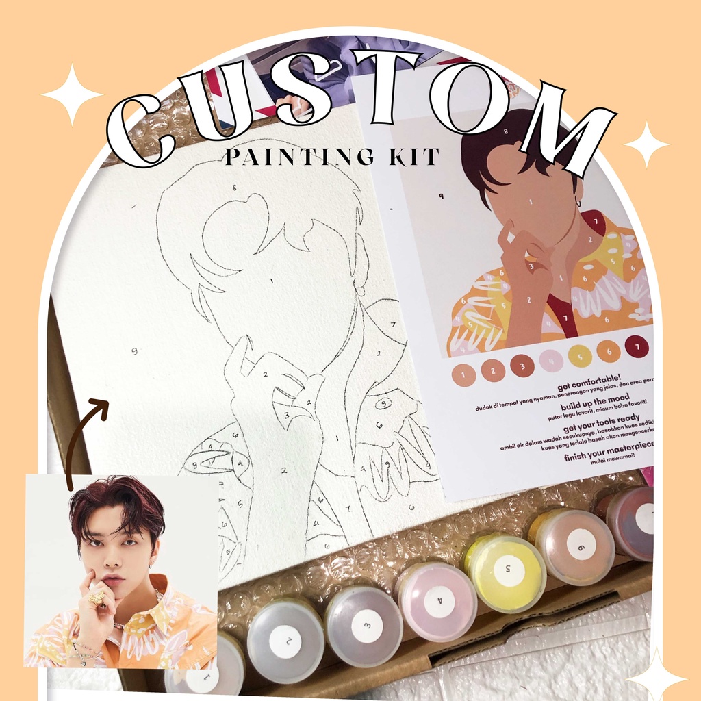 

CUSTOM ORDER - PAINT BY NUMBER KIT