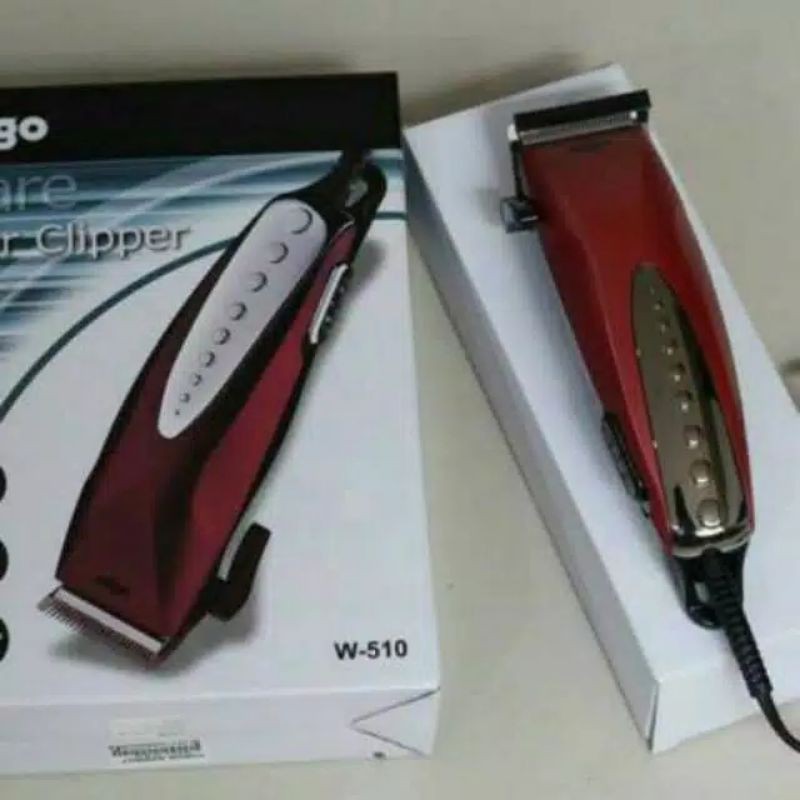 Wigo W- 510 , Cukur Rambut , Clipper , Mesin Potong Rambut