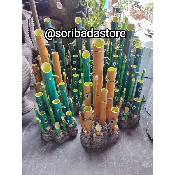 Kolam Hias Model Bambu Ready Langsung Dikirim