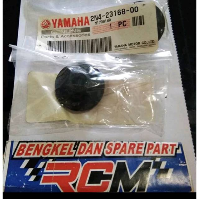 HRG PERBJI KARET DAMPER CAP TUTUP AS SHOCK SOK SKOK DEPAN VIXION OLD LAMA OVI NVL NVA 2N4-23168-00