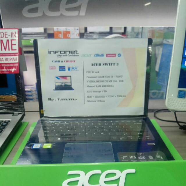 Acer swift 3 i3