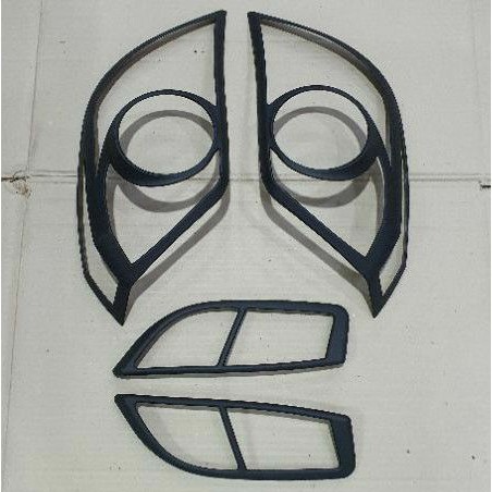 Garnish Lampu Belakang Agya 2014 2015 2016 2017 Hitam