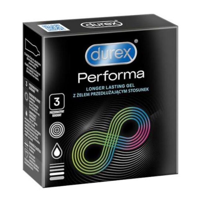 Durex Performa 3S / Kondom Durex Performa / Alat Kontrasepsi Pria / Kondom