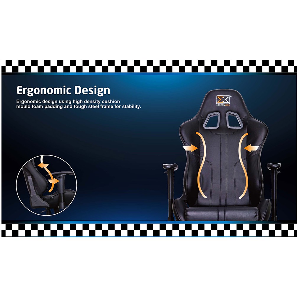 Kursi Kantor gaming Xigmatek chicane premium - Gaming chair - bangku racing