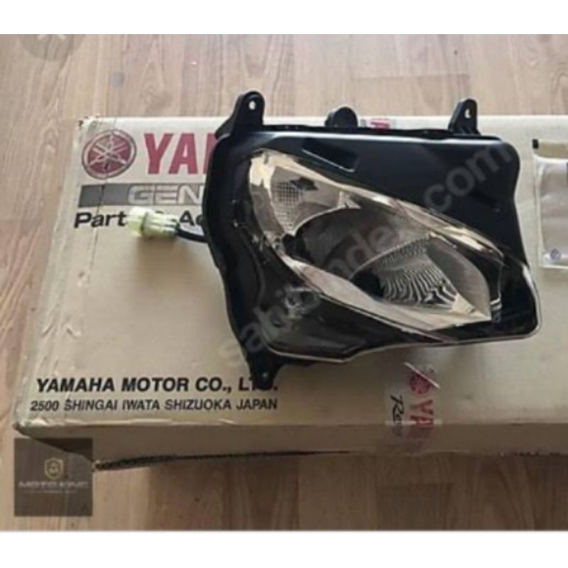 HEADLIGHT ASSY REFLEKTOR LAMPU DEPAN KIRI YAMAHA NEW R25 V2 BS7-H4300-00 ORIGINAL