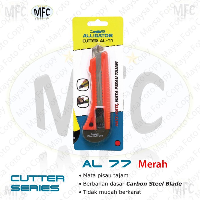 

Jualan Alligator Cutter Tl - 77 Pisau Cutter Besar Limited