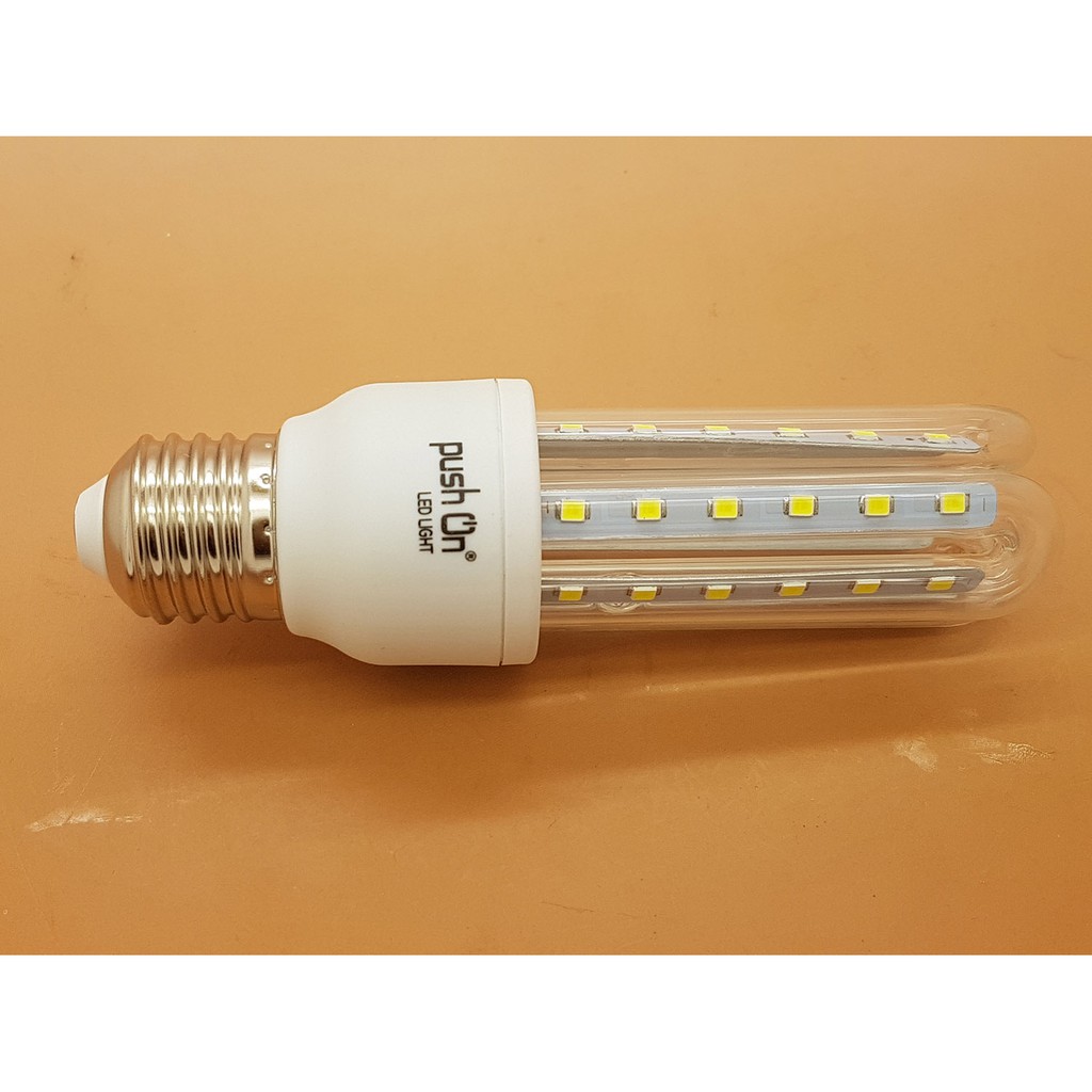 Lampu LED PushOn 3U 7 watt 36 led SMD 630 lumen Cahaya PUTIH