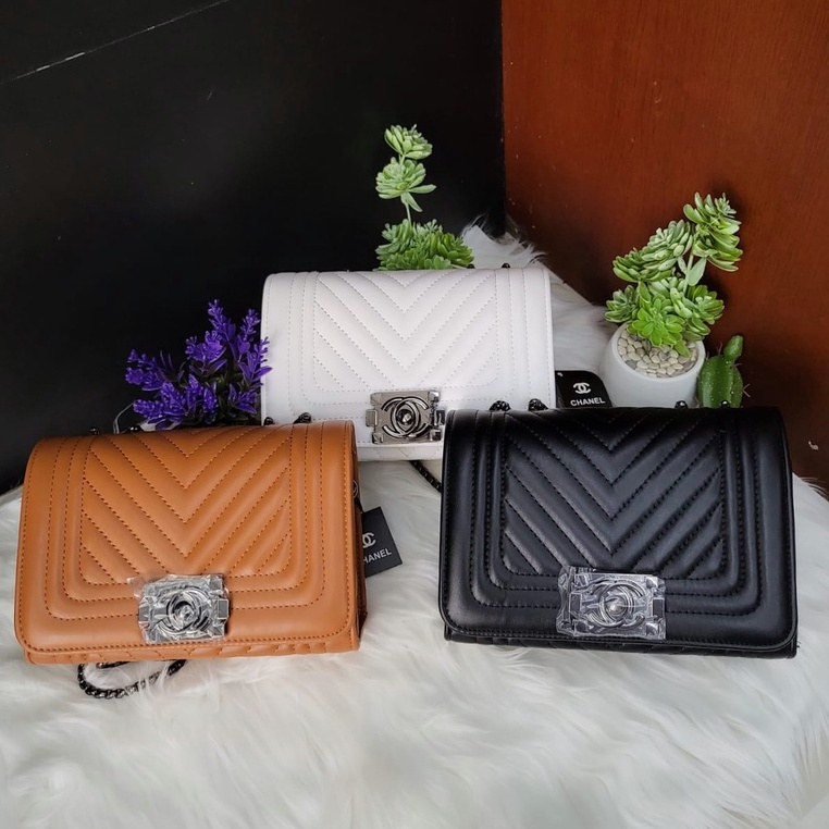 PROMO ! Tas Selempang Wanita Tas wanita Terbaru Tas Wanita Kekinian Tas Import wanita tas wanita premium Crossbody bag shoulder bag wanita tas bahu wanita slingbag wanita Tas wanita murah COD Tas wanita Ch4nn3l bag