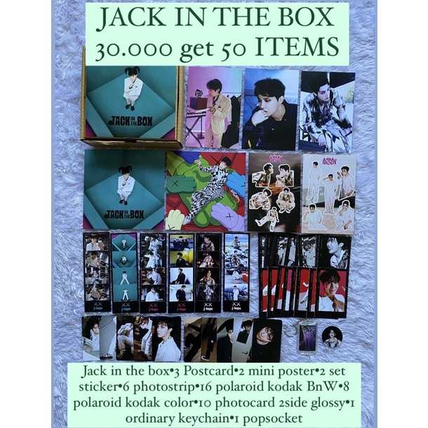 FANKIT JACK IN THE BOX JHOPE PACKAGE