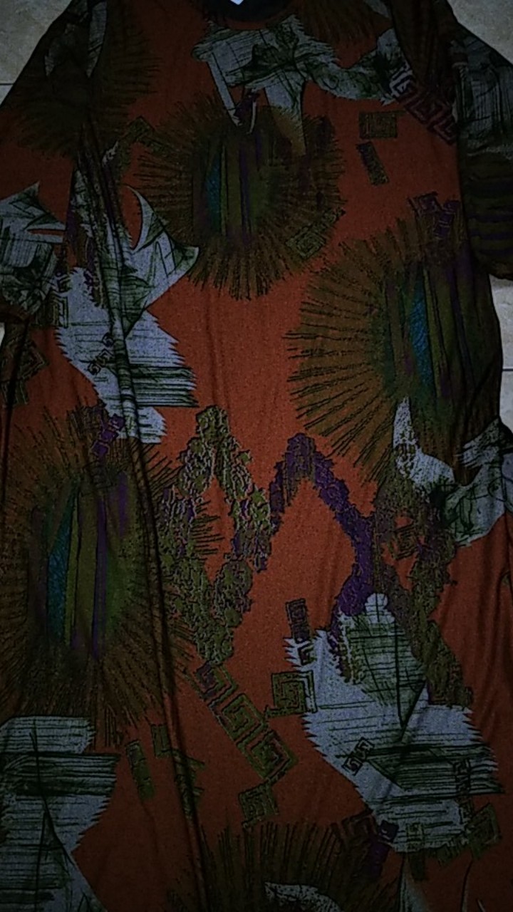 Baju Gamis Jumbo Motif Batik Tunisa Sultan