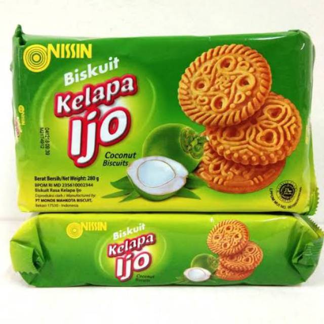 

Nissin Kelapa Ijo 280 gram