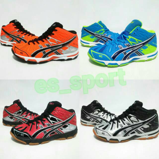  Sepatu  Volley Asics Gel Forza  Premium Pria Murah Volly  