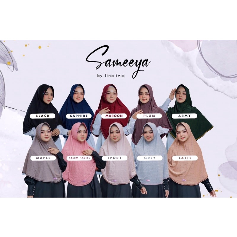 Linalivia Hijab || Bergo Sameeya Linalivia || jilbab jumbo ||Linalivia Hijab || Hijab syar’i || Bisa