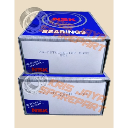 Bearing seri 78TKL40001 (NSK), 78TKL40001 (BBC), 78TKL40001 (ASB), 78TKL4801 (NSK), 78TKL4801 (ASB),
