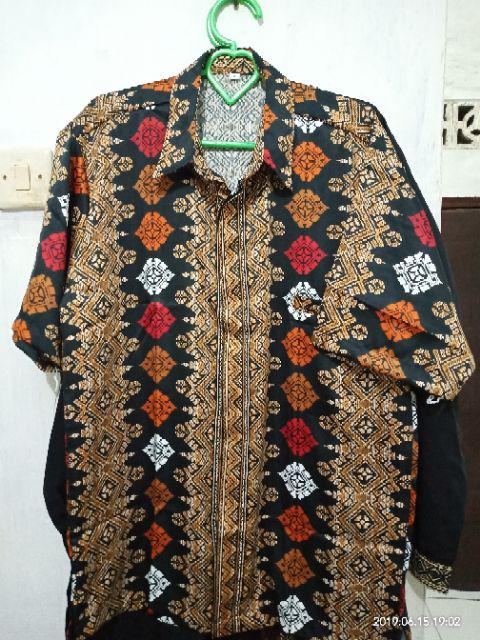Couple Kemeja Batik Ferdy  Pendek,tannisa Collection