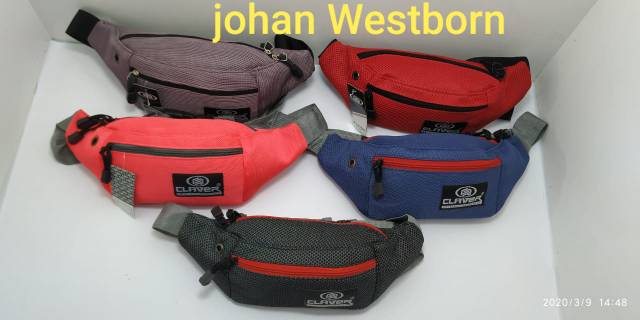 Tas Waist Bag CLEAVAR new Produk