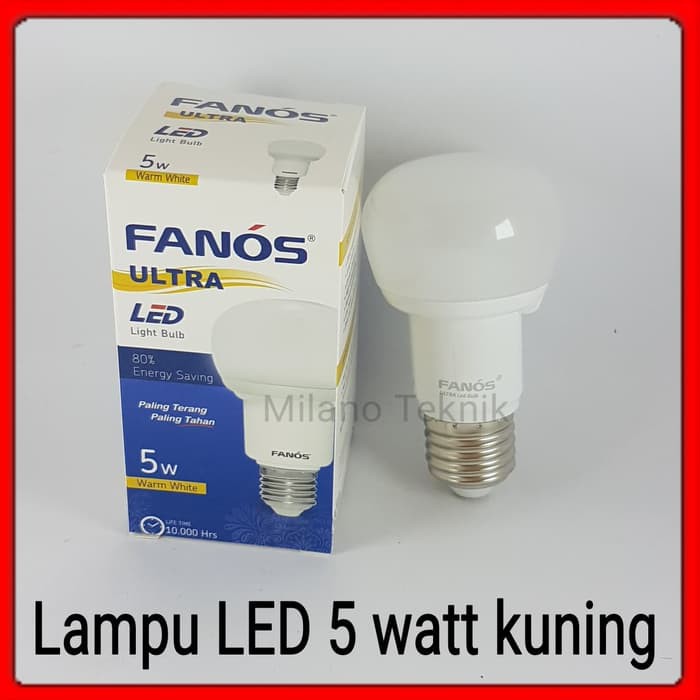 Bolam LED 5watt lampu led 5watt lampu 5w Kuning