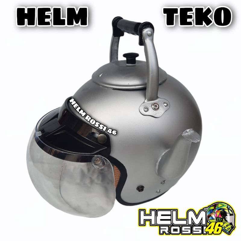 Helm GAS LPG Teko Ceret - Helm tabung gas menarik sudah termasuk kaca - Sudah SNI