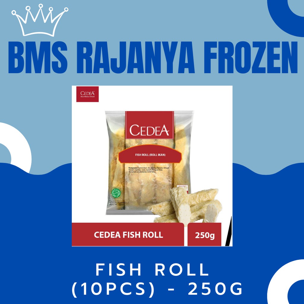 

CEDEA FISH ROLL 250 GR
