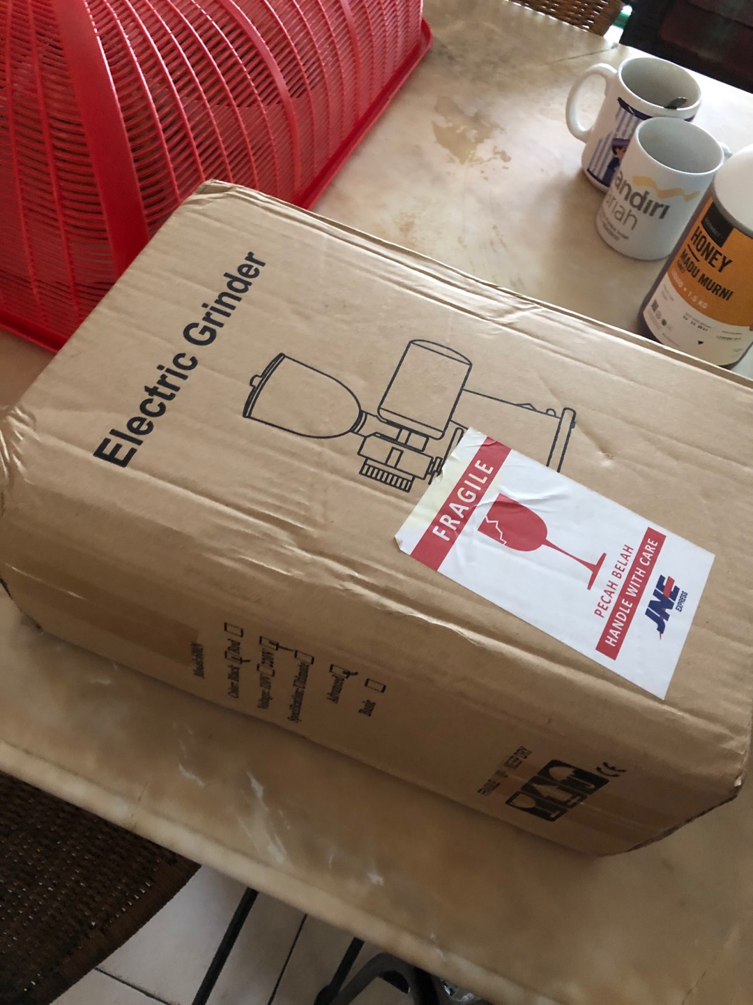 600n Alat Penggiling Mesin Penghalus Biji Kopi Elektrik Electric Coffee Grinder N600 No Latina Feima