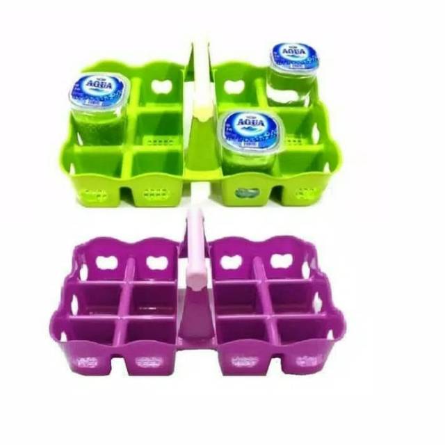 [COD] RAK / KERANJANG / KERANJANG AQUA GELAS