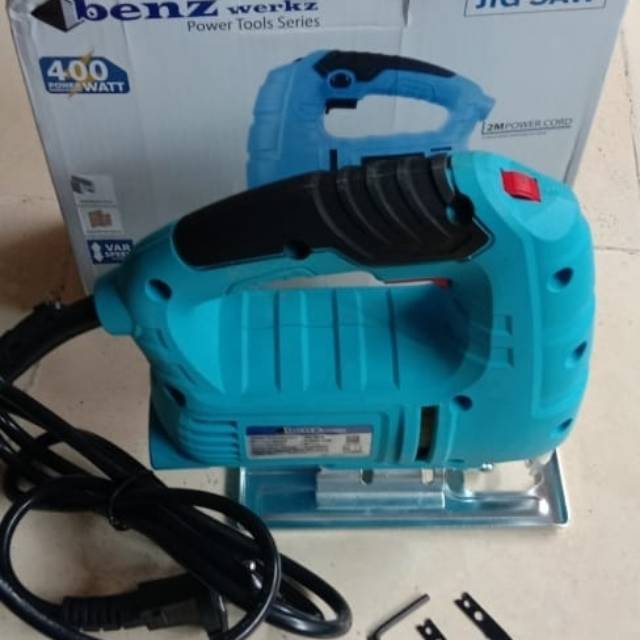 Alat potong kayu mesin BENZ Gergaji jigsaw Mesin gergaji kayu Mesin potong mini 65mm Gergaji potong