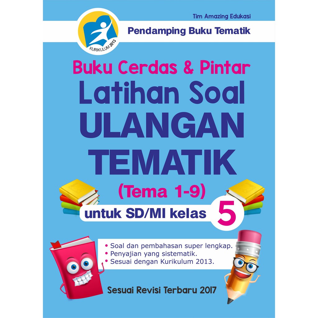 Buku Kelas 5 Sd Buku Cerdas Pintar Latihan Soal Ulangan Tematik Shopee Indonesia