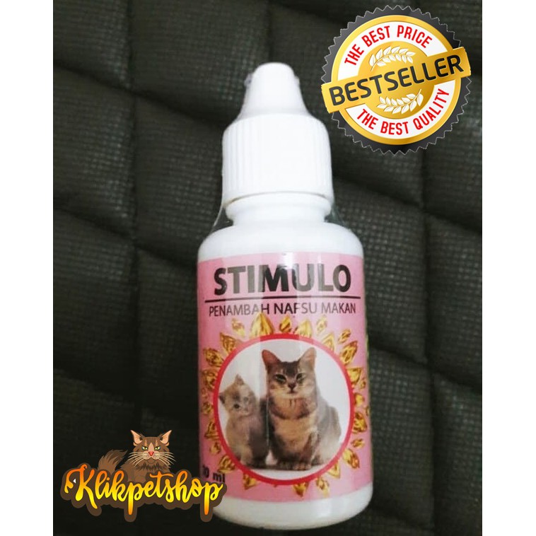 Stimulo - Penambah Nafsu Makan Kucing dan Meningkatkan Daya Tahan