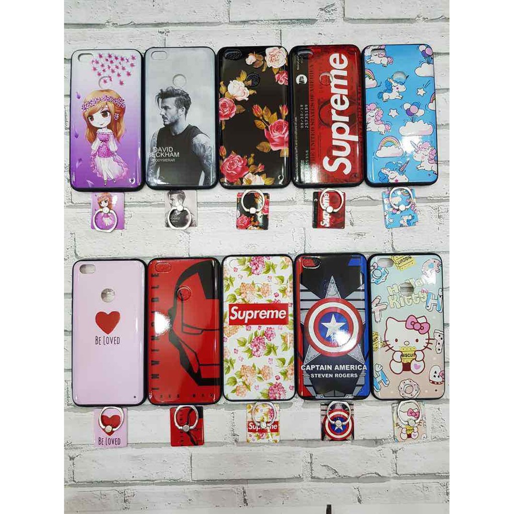Hardcase Fuze case FREE ring standing Xiaomi Redmi S2, Redmi 6 Pro/ A2 Lite,Note 6 Pro