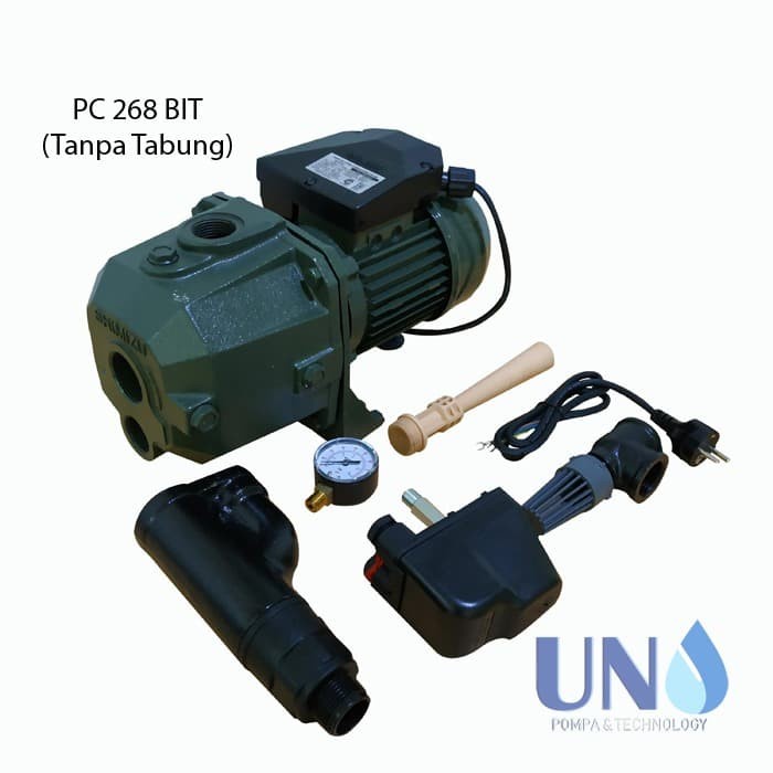 Pompa air Shimizu Jet Pump PC-260 BIT / PC 260 BIT / PC260BIT (Tanpa tabung)