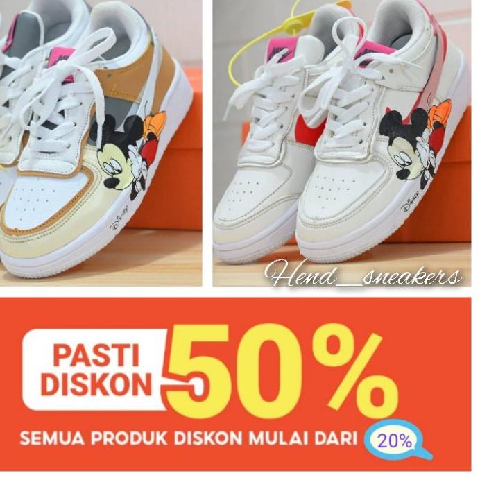 Promo - NKE AIR FORCE 1 LOW KIDS MICKEY MOUSE