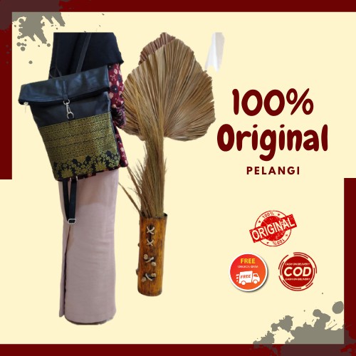 Backpack / Songket Palembang / Tas Songket / Tas Ransel Wanita / Tas / Tas Wanita / Hitam