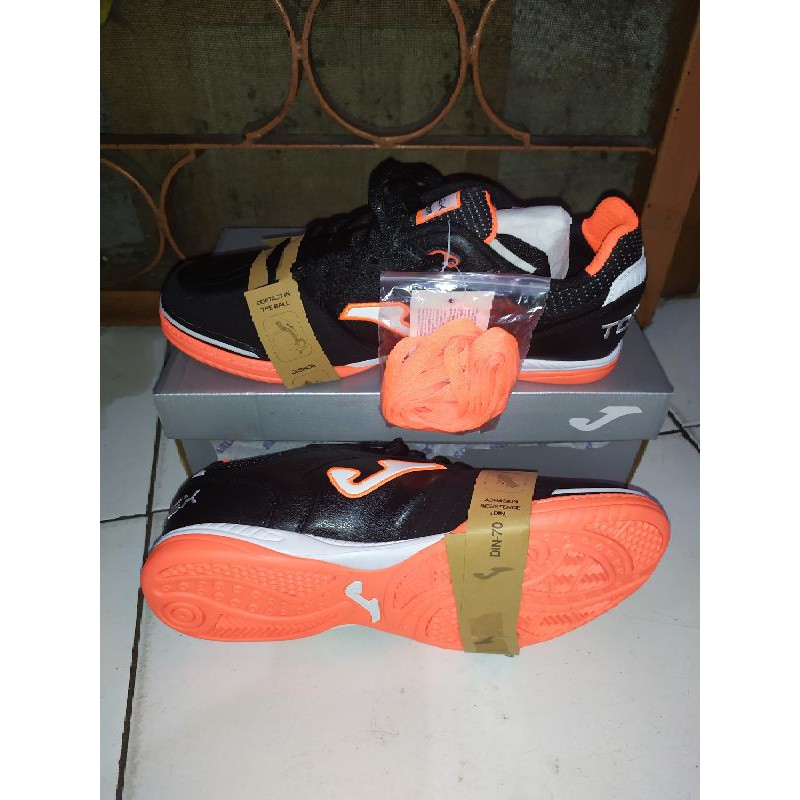 Sepatu Futsal Joma_Top Flex 901_Black indoor