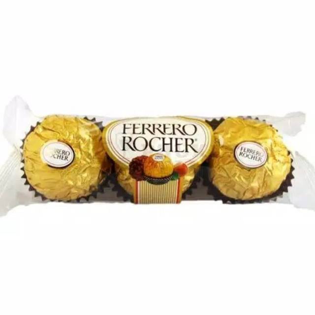 

#promo#murah#Ferrero Rocher Chocolate T-3 35gr Coklat bentuk bulat