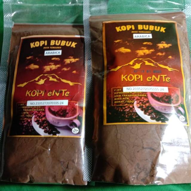

Kopi bubuk nusa tenggara (ente)