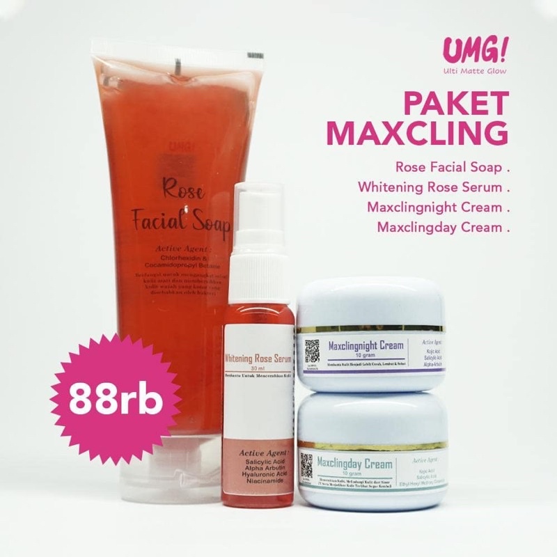 UMG  ulti matte glow paket maxcling ultimate glow