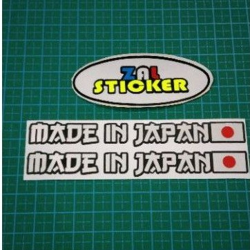 

STICKER MADE IN JAPAN ISI 1 PCS STICKER CUTTING
