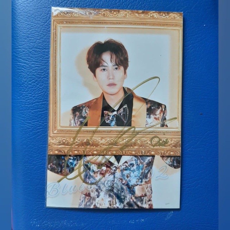 SUPER JUNIOR KYUHYUN PHOTO PRINT SIGNED