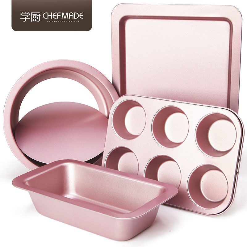 chefmade Pink home baking set 25pcs / set loyang dan baking tools set WK9790