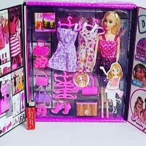 Mainan Boneka Barbie Lengkap