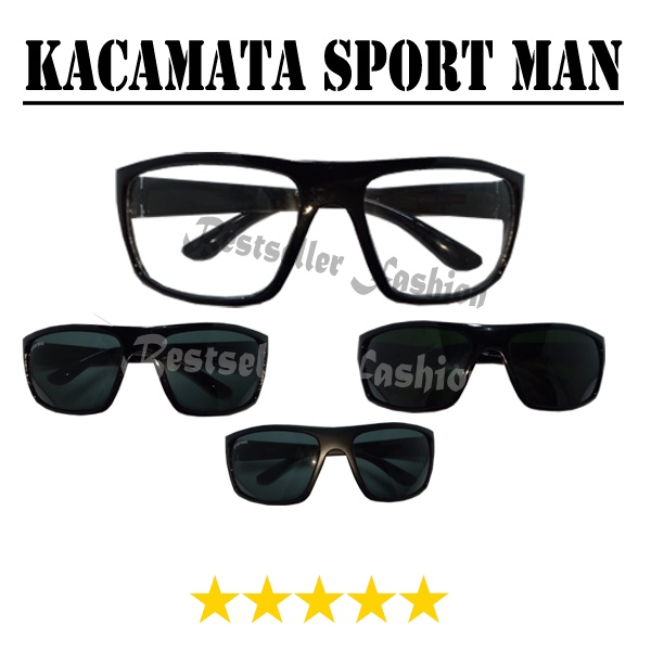 KACAMATA PRIA SPORT OUTDOOR KACAMATA SPORTY KACAMATA OLAHRAGA GAYA FASHION BERKENDARA MOTOR SEPEDA